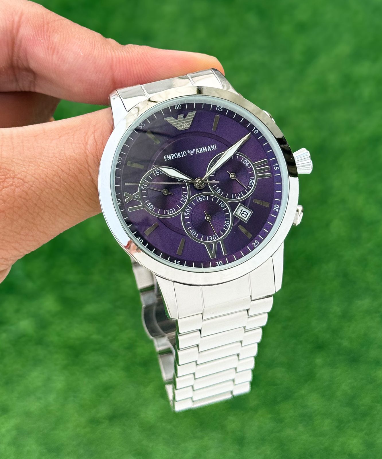 Armani - purple dial For Men